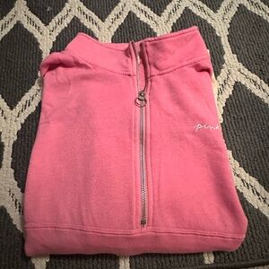 VS pink quarter zip never worn
